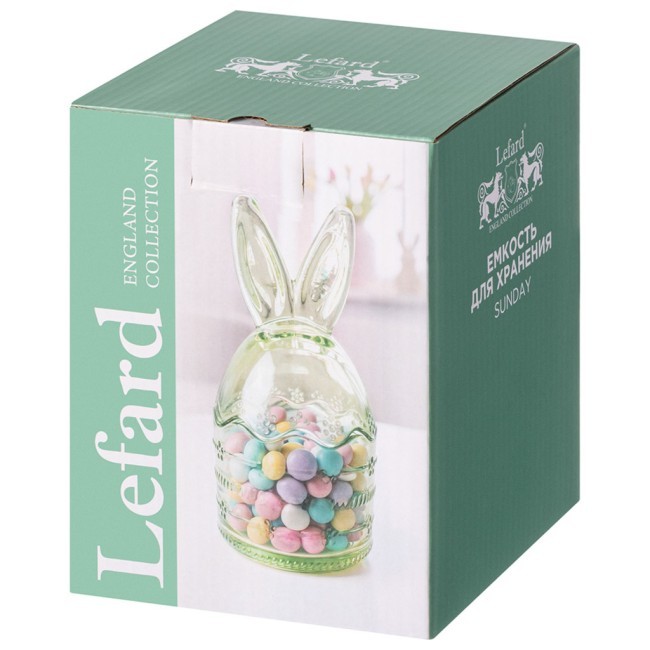 Емкость для хранения "sunday" green 360 мл Lefard (355-443)