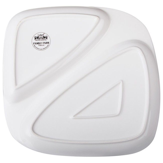 Тарелка обеденная lefard "family farm" 2 секции 26*2,5 см LEFARD (263-1416)