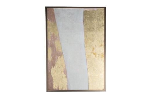 Холст "Золотое искусство-2" 70*100 см,багет латунь, зол.поталь (TT-00016934)