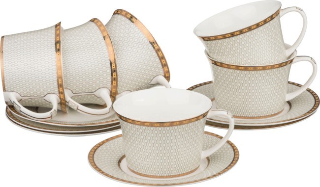 Чайный набор lefard "classic" на 6 пер. 12 пр. 250 мл Lefard (760-389)