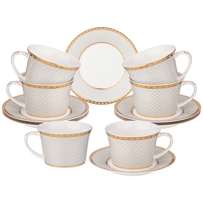 Чайный набор lefard "classic" на 6 пер. 12 пр. 250 мл Lefard (760-389)