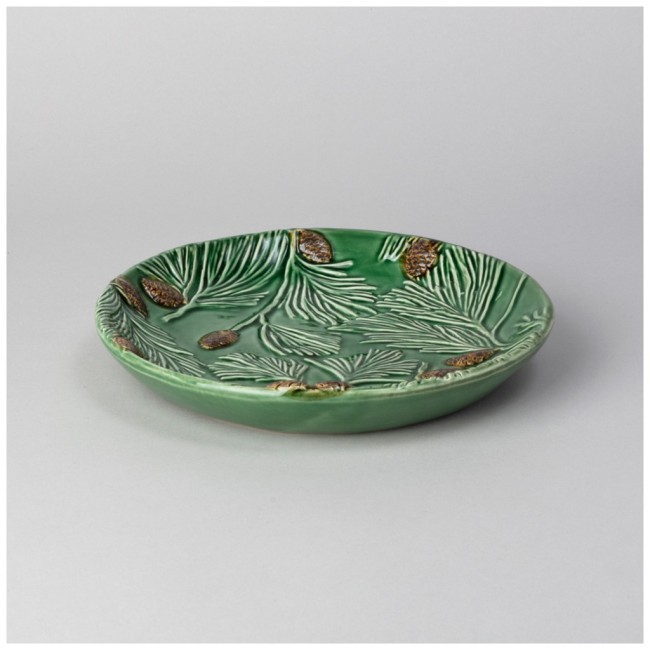 Тарелка закусочная "green pine" 21,5 см Lefard (145-206)