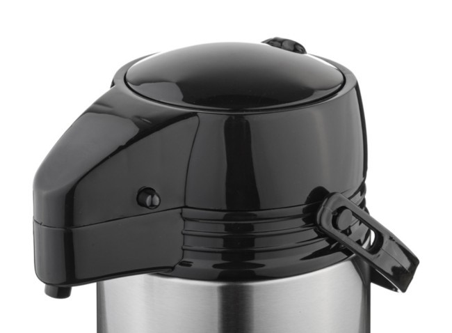 Термос со стеклянной колбой и помпой 1900 мл. Agness (910-600)