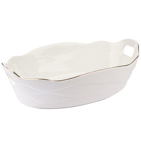 Блюдо сервировочное для подачи керамика 32х21х8,5 LR (90043-332) Блюдо сервировочное для подачи керамика 32х21х8,5 LR (90043-332)