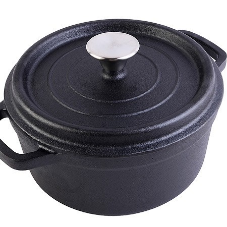 Кастрюля 3,6 л с крышкой 24 см чугун Mayer&Boch (31158)