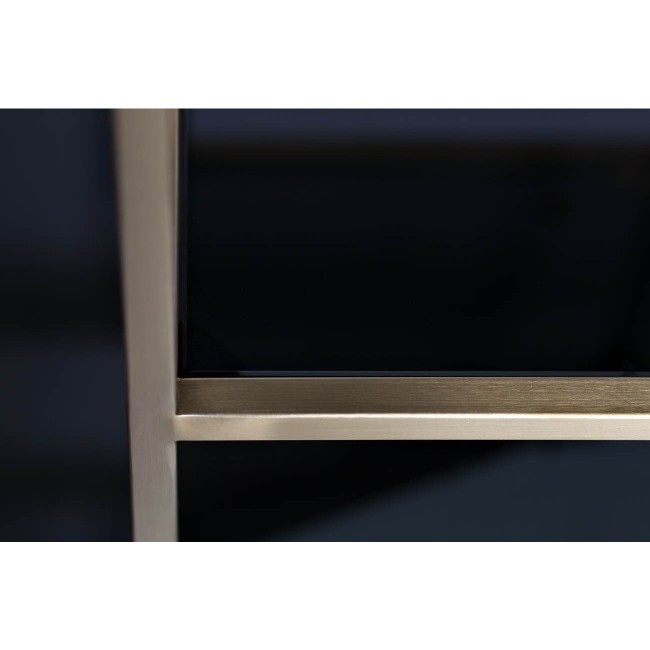 Стеллаж  золотистый/черный 80*35*180 см - TT-00001198