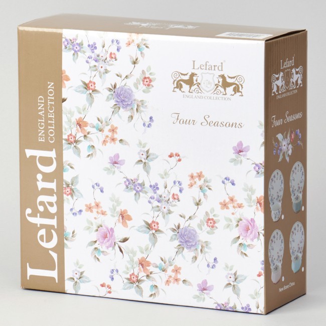 Набор для завтрака lefard "времена года" 2 пр. 440 мл розовый Lefard (42-562)