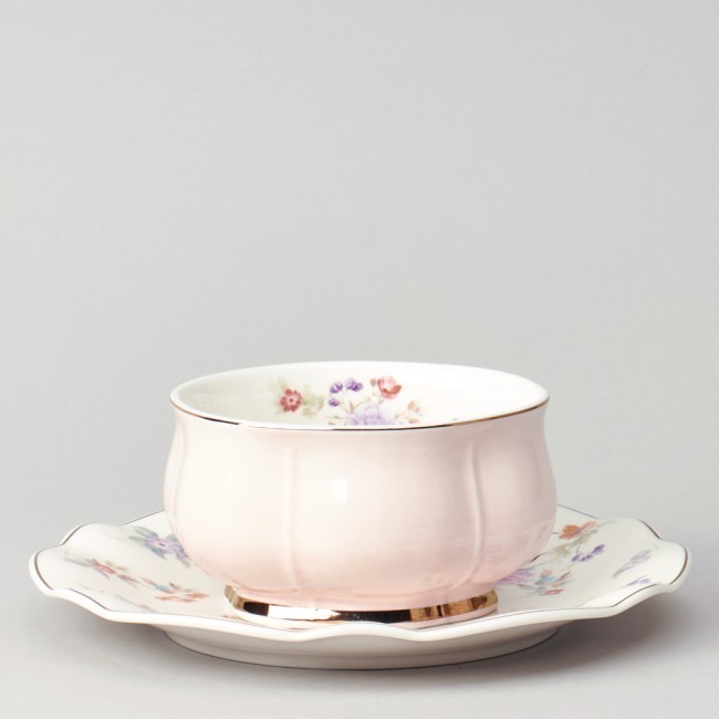 Набор для завтрака lefard "времена года" 2 пр. 440 мл розовый Lefard (42-562)