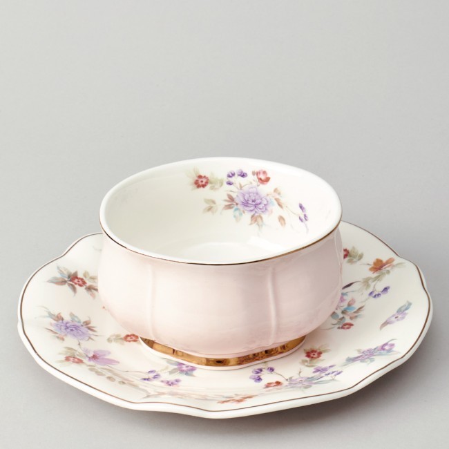 Набор для завтрака lefard "времена года" 2 пр. 440 мл розовый Lefard (42-562)