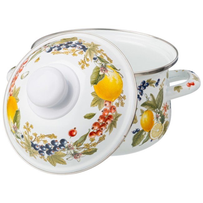 Набор кастрюль agness эмалированных серия "фруктовая корзина", 6пр. 1,5/2,8/3,6л,16х10/20х12/22х13см Agness (934-707) Набор кастрюль agness эмалированных серия "фруктовая корзина", 6пр. 1,5/2,8/3,6л,16х10/20х12/22х13см Agness (934-707)