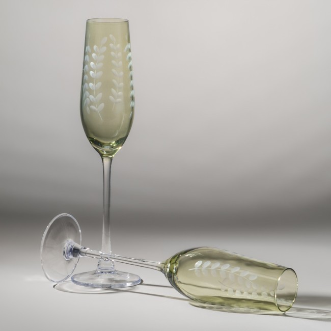 Набор бокалов для шампанского "flora" из 2 шт. 180 мл Lefard (685-106)
