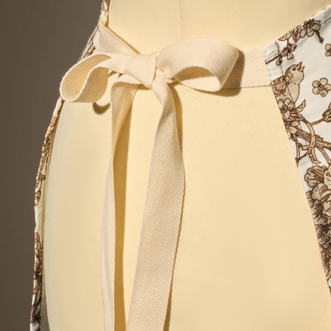 Фартук "rich garden", 60х70см ,100% хлопок,белый ,твил,пропитка Lefard (850-754-7)