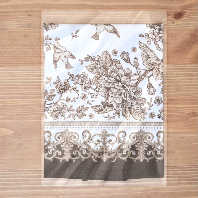 Фартук "rich garden", 60х70см ,100% хлопок,белый ,твил,пропитка Lefard (850-754-7)