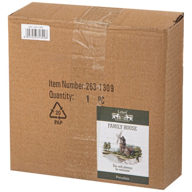 Тарелка суповая lefard "family house" 800 мл 21*5 см Lefard (263-1309)