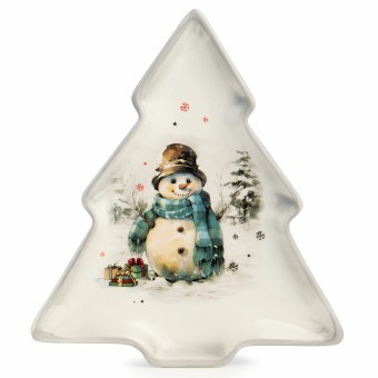 Тарелка в форме елки agness "с новым годом!" 23*20,2*2,2 см Agness (358-2323) Тарелка в форме елки agness "с новым годом!" 23*20,2*2,2 см Agness (358-2323)