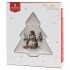 Тарелка в форме елки agness "с новым годом!" 23*20,2*2,2 см Agness (358-2323)