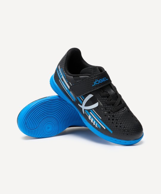Бутсы зальные JOGEL Evofly IN Talant Black/blue, детский (2134469) Бутсы зальные JOGEL Evofly IN Talant Black/blue, детский (2134469)