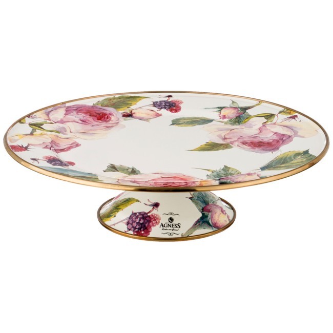 Тортовница agness, серия винтаж диаметр=30 см. высота=20 см. Agness (950-031) Тортовница agness, серия винтаж диаметр=30 см. высота=20 см. Agness (950-031)