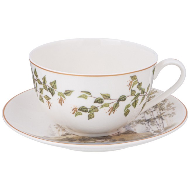 Чайный набор lefard "березки"на 6 пер. 12 пр. 300 мл Lefard (85-2010)