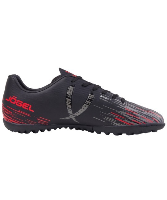 БЕЗ УПАКОВКИ Бутсы многошиповые JÖGEL Rapido TF Black/grey (2131923)