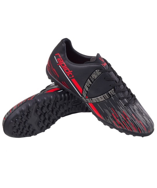 БЕЗ УПАКОВКИ Бутсы многошиповые JÖGEL Rapido TF Black/grey (2131923)