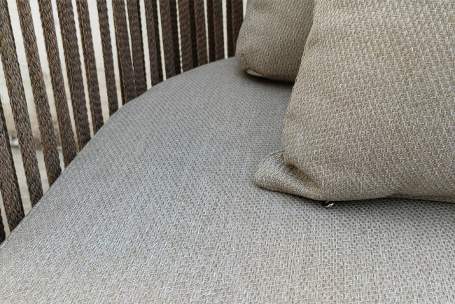 Диван трехместный правосторонний "BAYLEY" уличный серый  220*84*75см (TT-00012374)