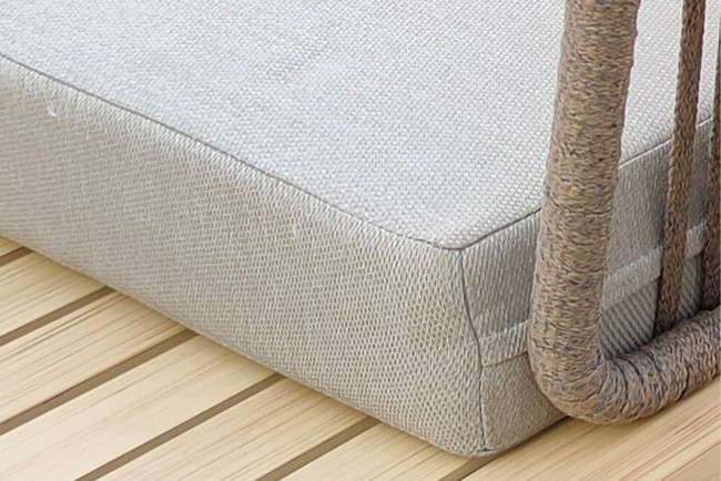 Диван трехместный правосторонний "BAYLEY" уличный серый  220*84*75см (TT-00012374)