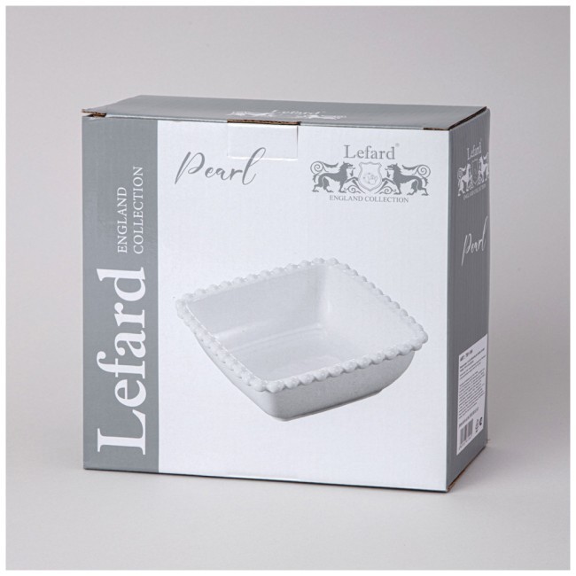 Салатник квадратный lefard "pearl" 20*7,5 см 1200 мл Lefard (761-104) Салатник квадратный lefard "pearl" 20*7,5 см 1200 мл Lefard (761-104)