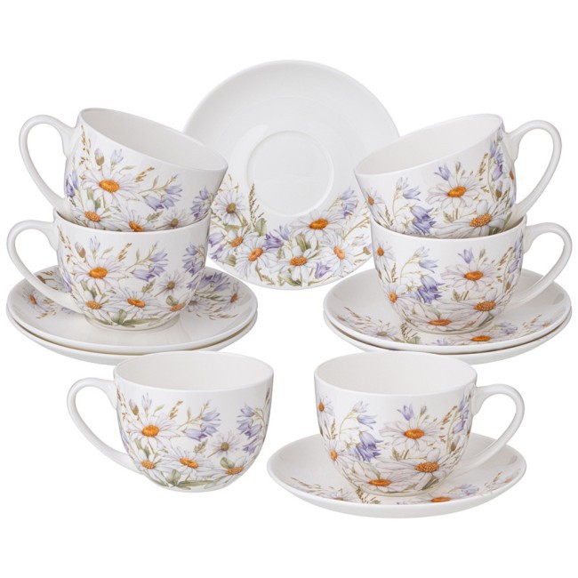 Чайный набор lefard "sentiment" на 6 пер. 12 пр. 330 мл Lefard (104-981) Чайный набор lefard "sentiment" на 6 пер. 12 пр. 330 мл Lefard (104-981)