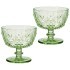 Набор креманок "sunday" green 2шт/11*11*10,5 см Lefard (355-447)