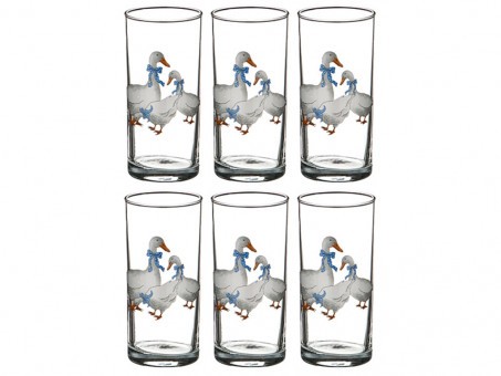 Набор стаканов  "гуси" из 6 шт 290 мл TIMELESS (484-368)