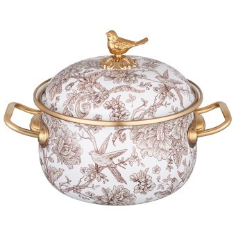 Кастрюля эмалированная lefard с крышкой, серия royal garden 2,1л, диа.16см подходит для индукцион.пл Lefard (950-717) Кастрюля эмалированная lefard с крышкой, серия royal garden 2,1л, диа.16см подходит для индукцион.пл Lefard (950-717)
