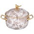 Кастрюля эмалированная lefard с крышкой, серия royal garden 2,1л, диа.16см подходит для индукцион.пл Lefard (950-717)