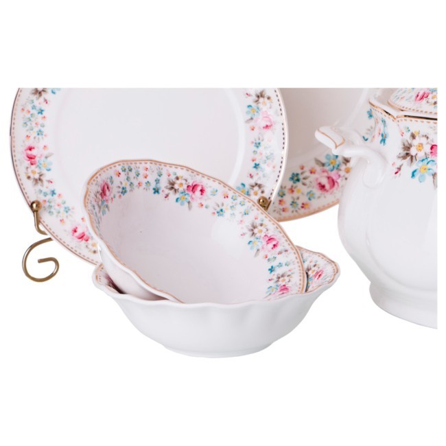 Столовый набор на 6 персон "мадемуазель кики" 24 пр. Lefard (54-466) Столовый набор на 6 персон "мадемуазель кики" 24 пр. Lefard (54-466)