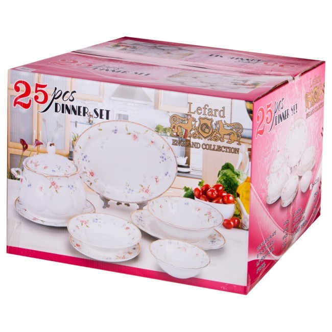 Столовый набор на 6 персон "мадемуазель кики" 24 пр. Lefard (54-466) Столовый набор на 6 персон "мадемуазель кики" 24 пр. Lefard (54-466)