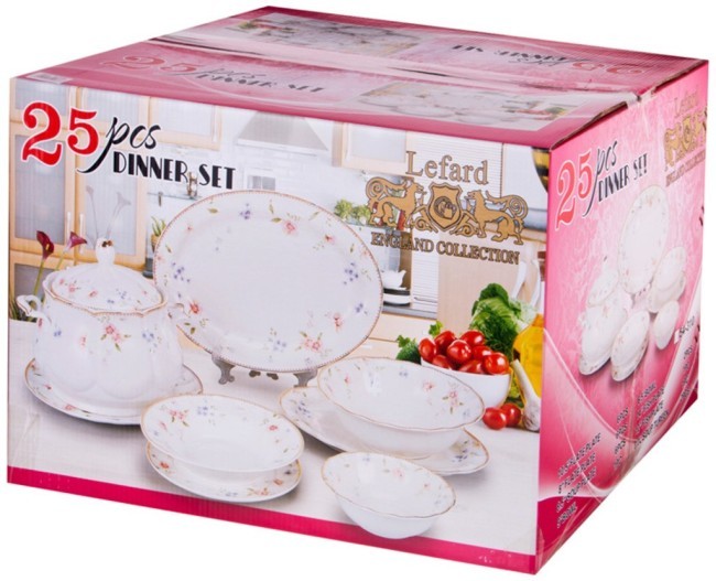 Столовый набор на 6 персон "мадемуазель кики" 24 пр. Lefard (54-466) Столовый набор на 6 персон "мадемуазель кики" 24 пр. Lefard (54-466)