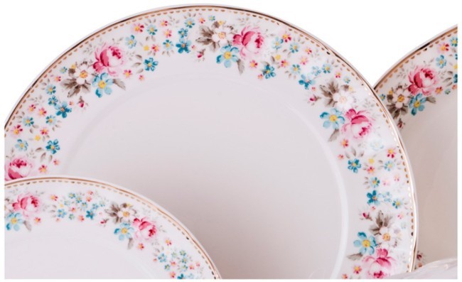 Столовый набор на 6 персон "мадемуазель кики" 24 пр. Lefard (54-466) Столовый набор на 6 персон "мадемуазель кики" 24 пр. Lefard (54-466)