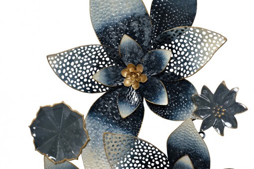 Настенный декор "Цветы" 135.3*66.7*6.4см (TT-00006830)