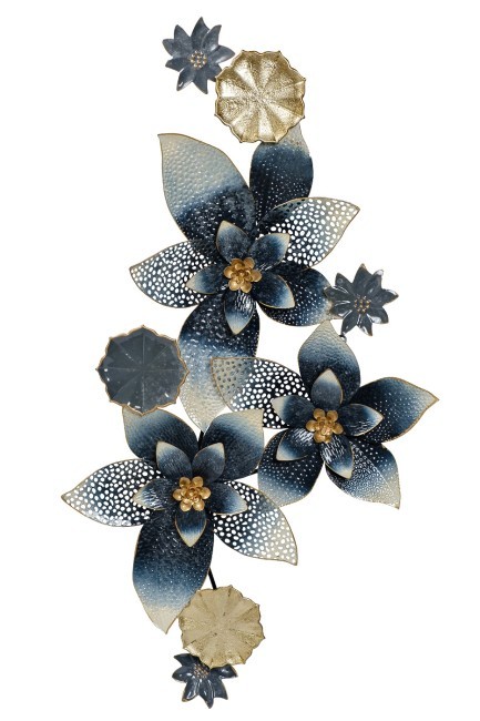 Настенный декор "Цветы" 135.3*66.7*6.4см (TT-00006830) Настенный декор "Цветы" 135.3*66.7*6.4см (TT-00006830)