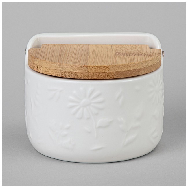 Банка lefard "flowers story" с дерев. крышкой 11,5*10,5*9 см 450 мл Lefard (474-264)