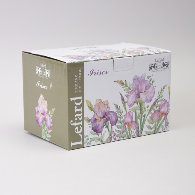 Чайник lefard "irises" 22,5*15*7 см 1100 мл Lefard (425-153)