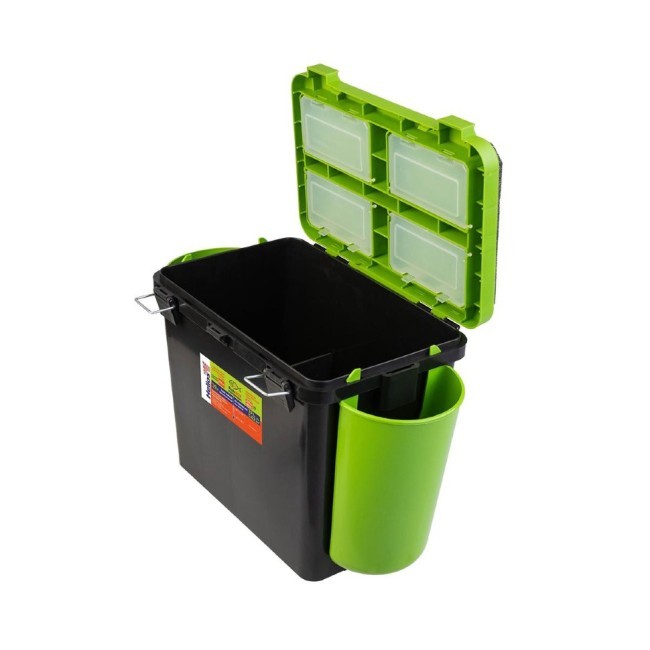 Ящик для зимней рыбалки Helios FishBox односекционный 19л зеленый (70115) Ящик для зимней рыбалки Helios FishBox односекционный 19л зеленый (70115)