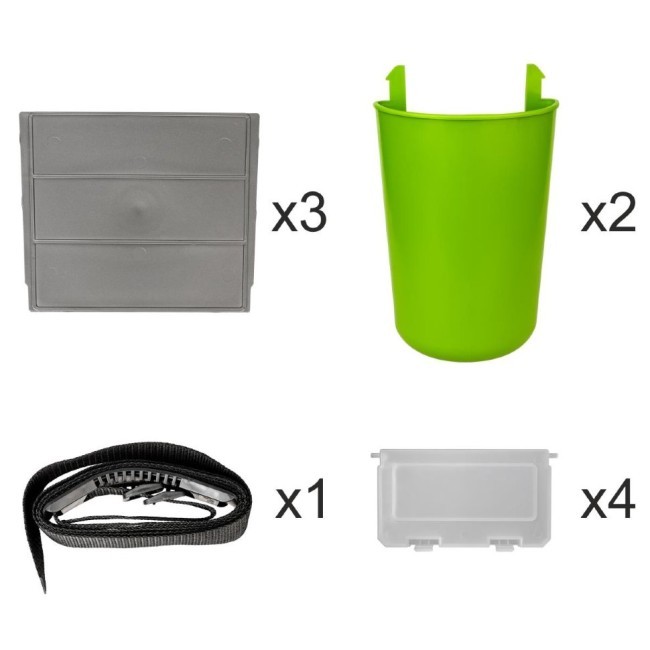 Ящик для зимней рыбалки Helios FishBox односекционный 19л зеленый (70115) Ящик для зимней рыбалки Helios FishBox односекционный 19л зеленый (70115)