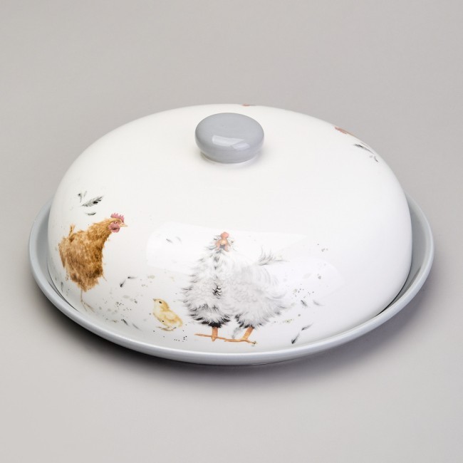 Блюдо для блинов lefard "funny hens" 23,5*10 см Lefard (358-2308)