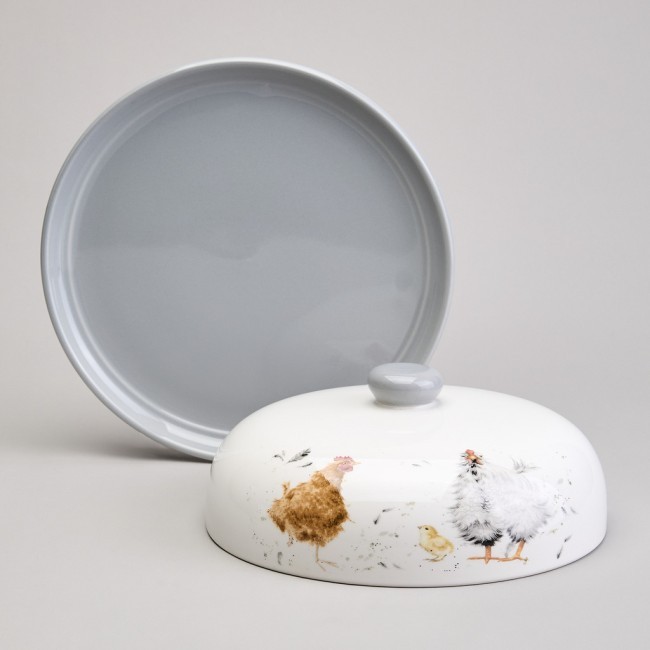 Блюдо для блинов lefard "funny hens" 23,5*10 см Lefard (358-2308)