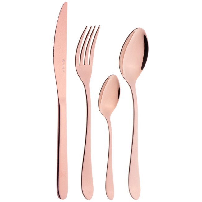 Набор столовых приборов на пластиковой подставке, 24пр Agness (933-202)