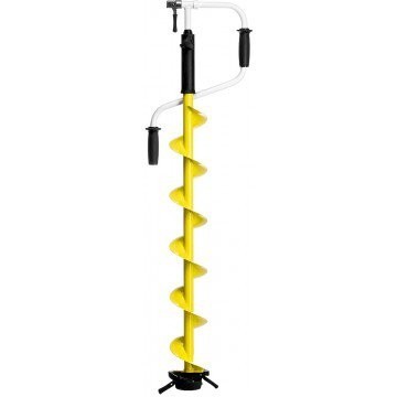 Ледобур Iceberg Euro 130L-1300 v3.0 (диаметр 130 мм) двуручный, левый, полукруглые ножи (67147)