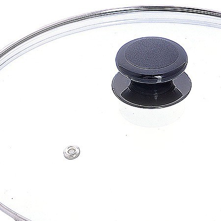 Крышка 24см чер/ручка мет/ободок РОССИЯ (7024) Крышка 24см чер/ручка мет/ободок РОССИЯ (7024)