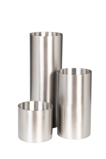 Ваза нерж.ст/мат.никель 10*10*10см (TT-00015523)