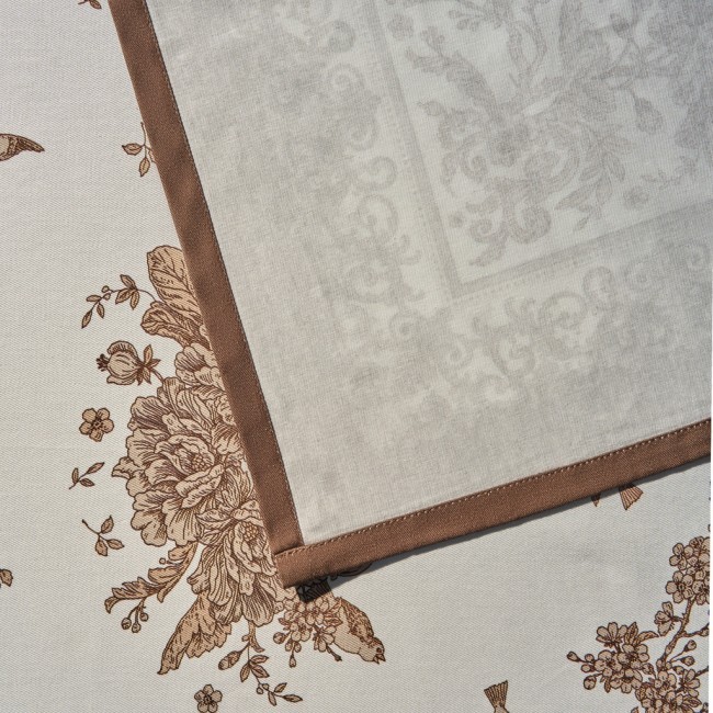 Скатерть " royal garden" 140х180см ,белый ,100% хлопок ,твил с пропиткой Lefard (850-754-2)